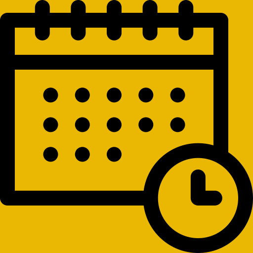 Calendar icon for booking a handyman for a full day
