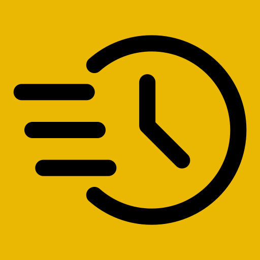 Clock icon for booking a handyman by hourly rate